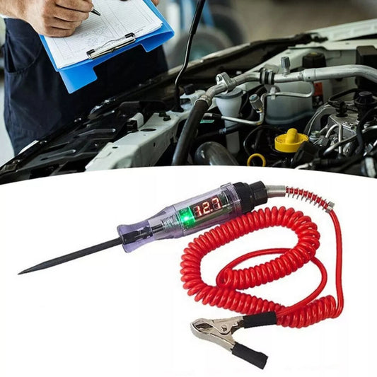 Electric Voltage Tester Digital Circuit Car Truck 6-24v Tester