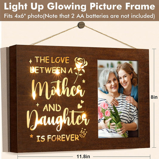 Mothers Day Gifts Best Mom Gifts Glowing Picture Frame W/Light