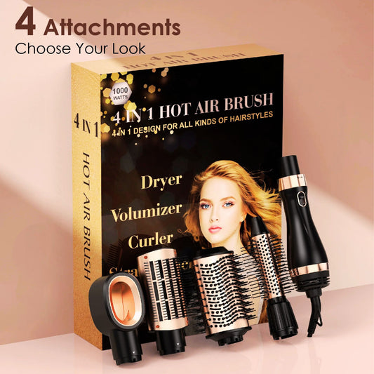 SKIMI Hair Dryer Brush Hot Air Blow Dryer Brush Tool Set