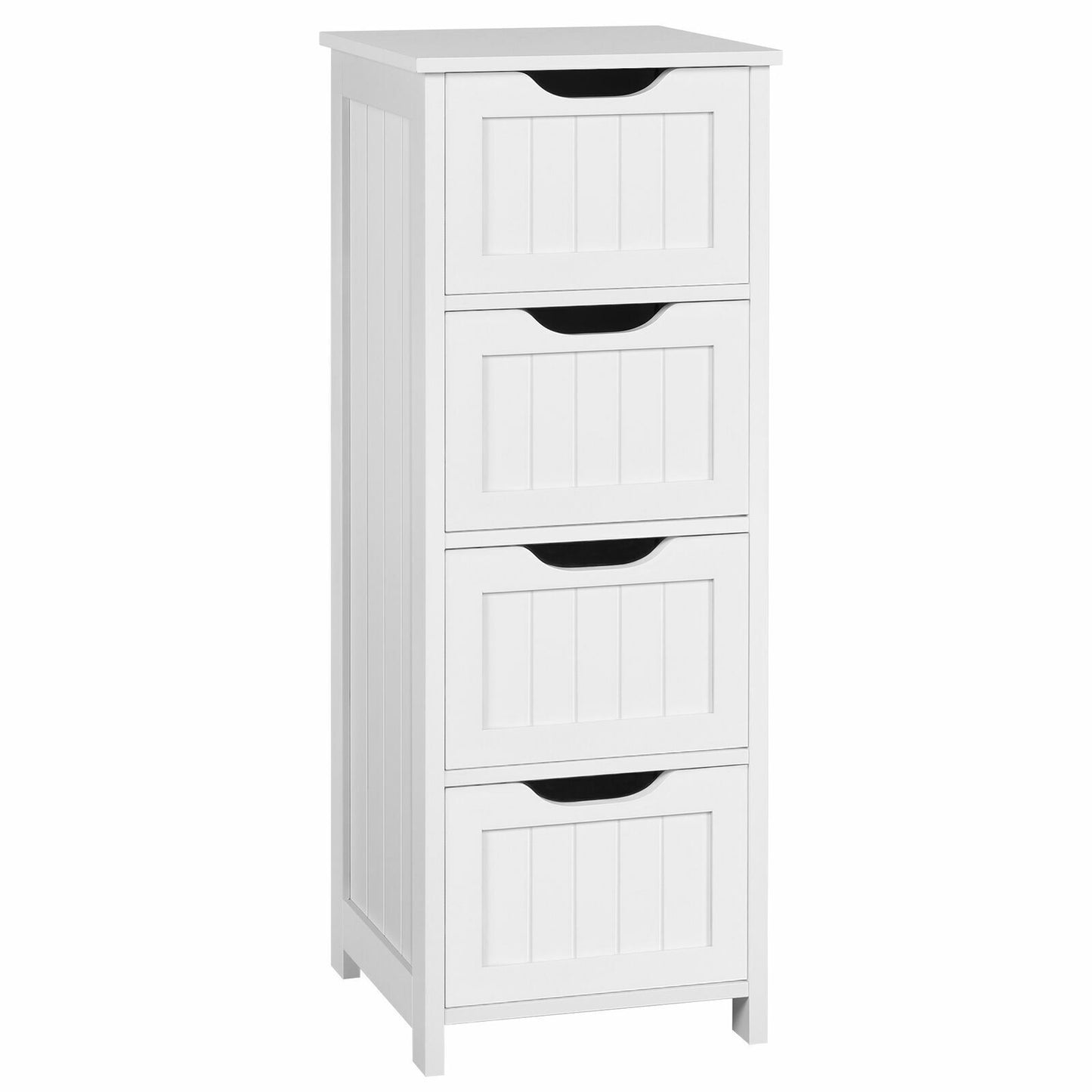 Wooden 4 Drawer Dresser Bedroom Chest Clothes Organizer Storage