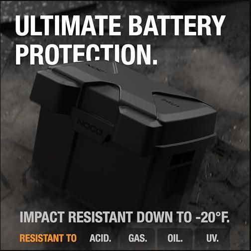 Snap-Top BGU1 Battery Box Group U1 RV Boat 12V Battery Box