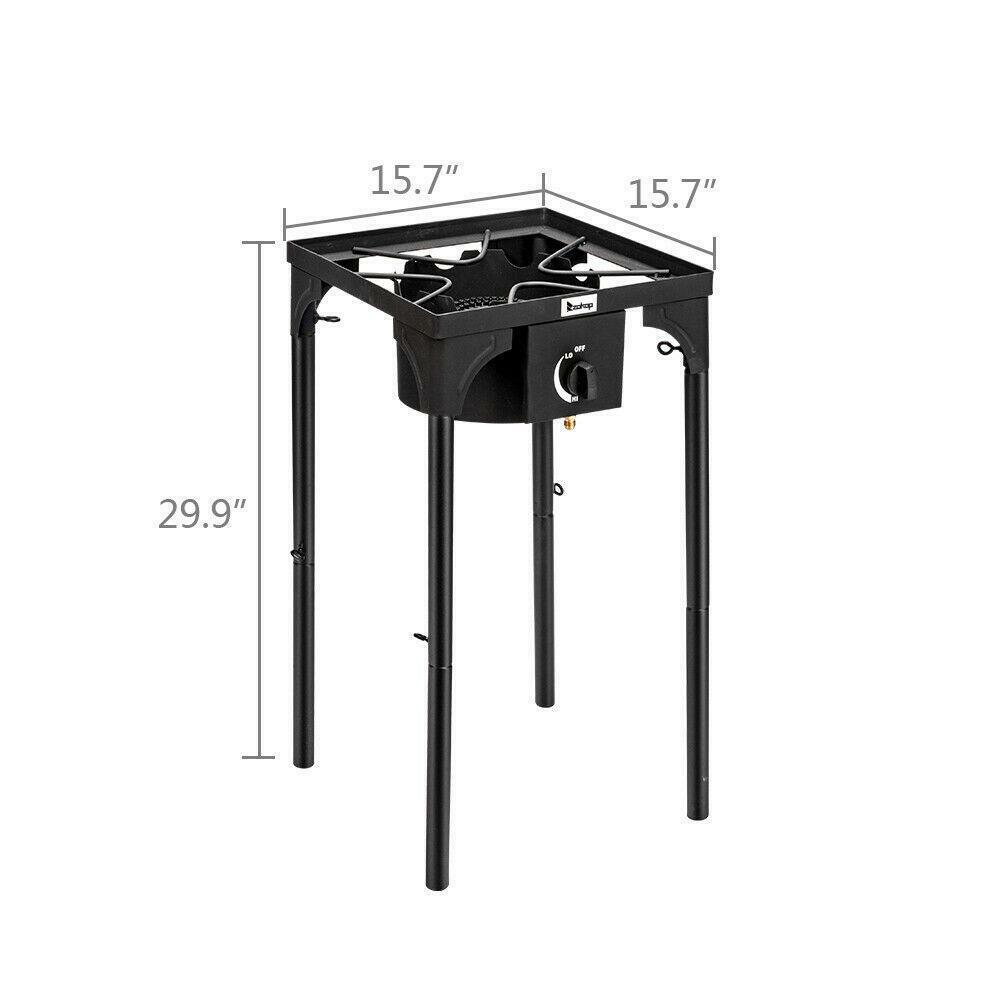 Portable Stove Camping Outdoor Propane Cooking Gas Single Burner