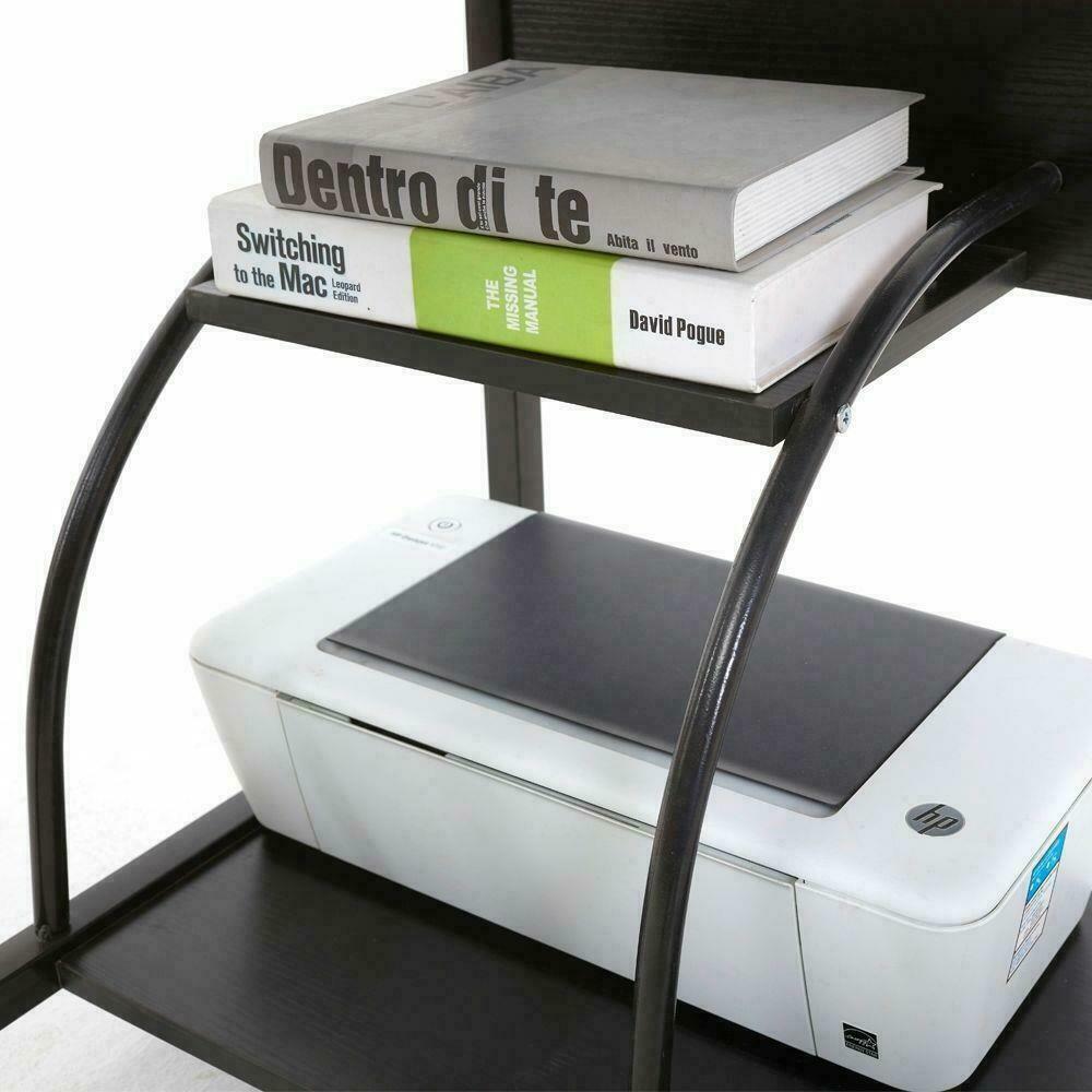 Computer Desk Laptop PC Home Office Rolling Wheel Corner Desk