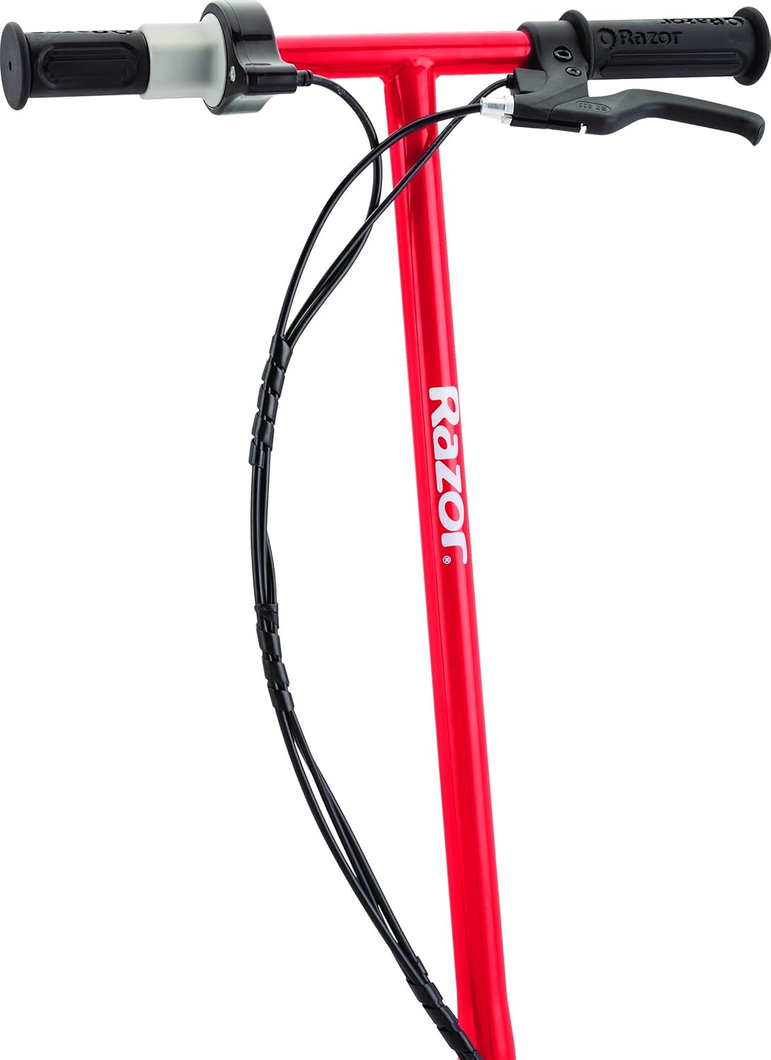 Electric Scooter 100W High-Torque Single-Speed Chain-Driven, Red