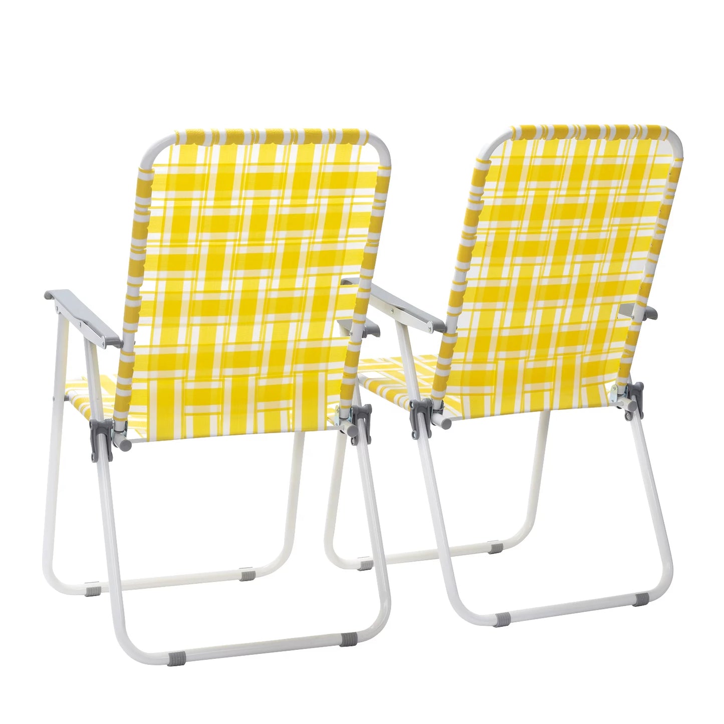 Folding Chair Lawn Portable Outdoor Beach Camping Chair-2 Pack