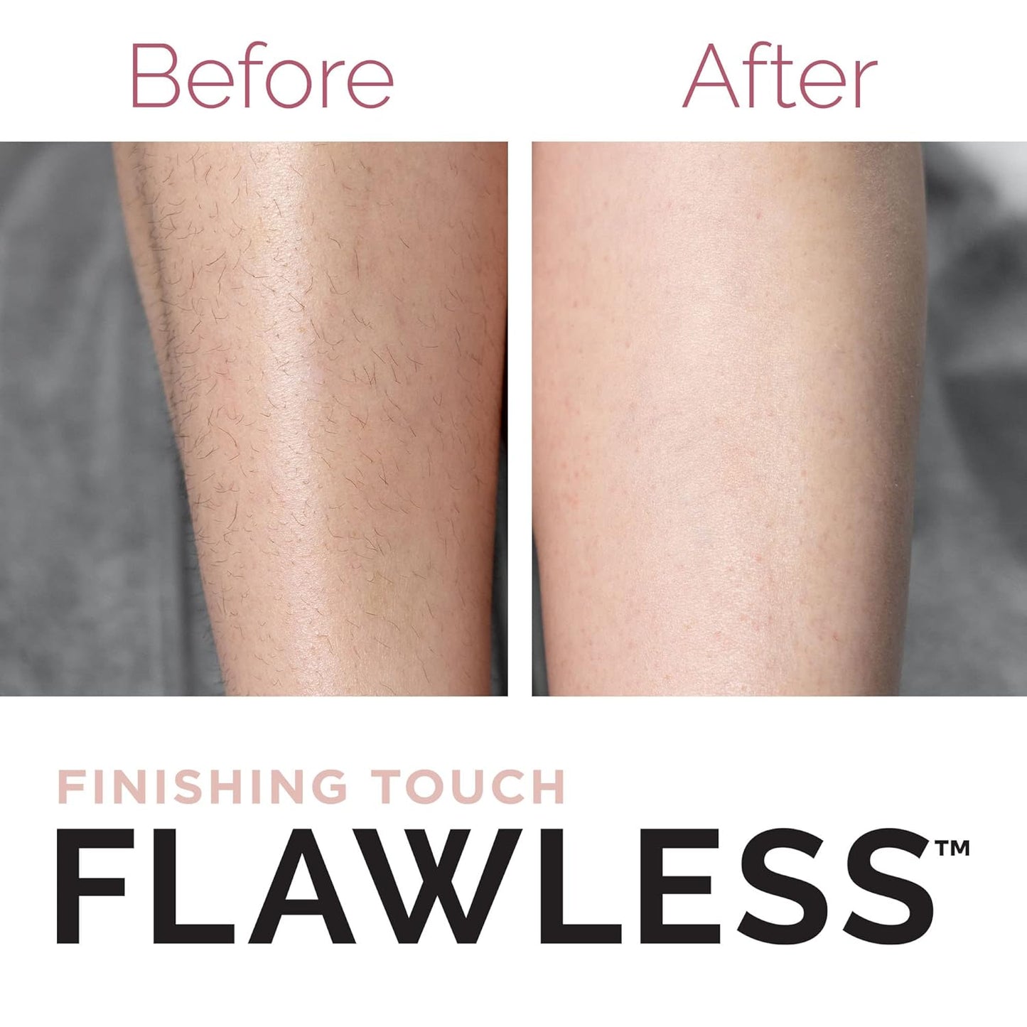 Finishing Touch Electric Razor W/LED Light Body Hair Trimmer