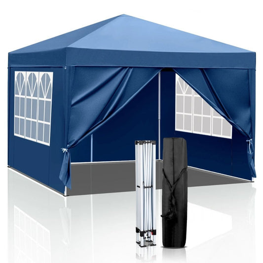 Pop UP Tent Canopy Gazebo Event Outdoor 4 Walls 10'x 10' Tent