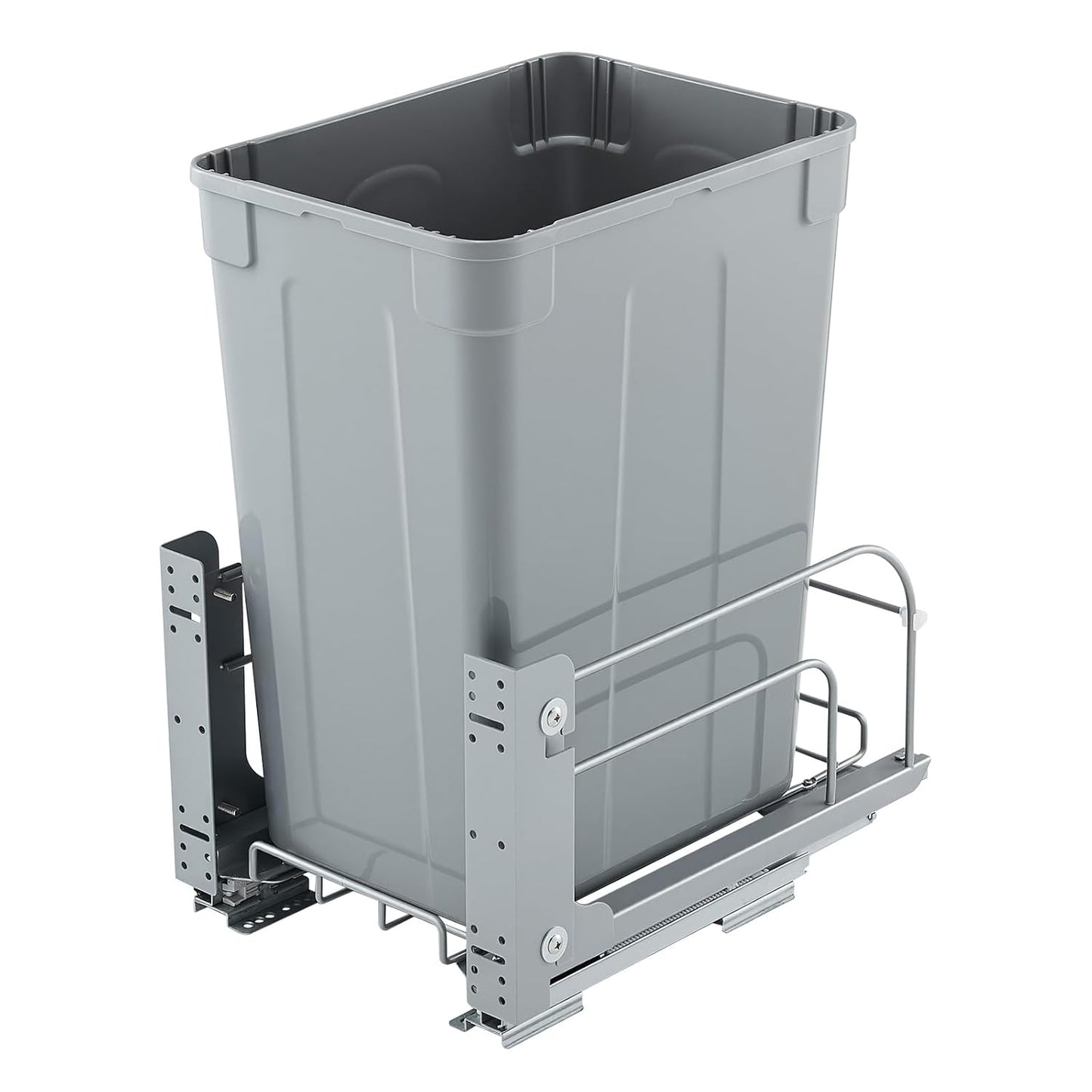 Pullout Trash Can 35Qt Bin With Soft Close Sliding System