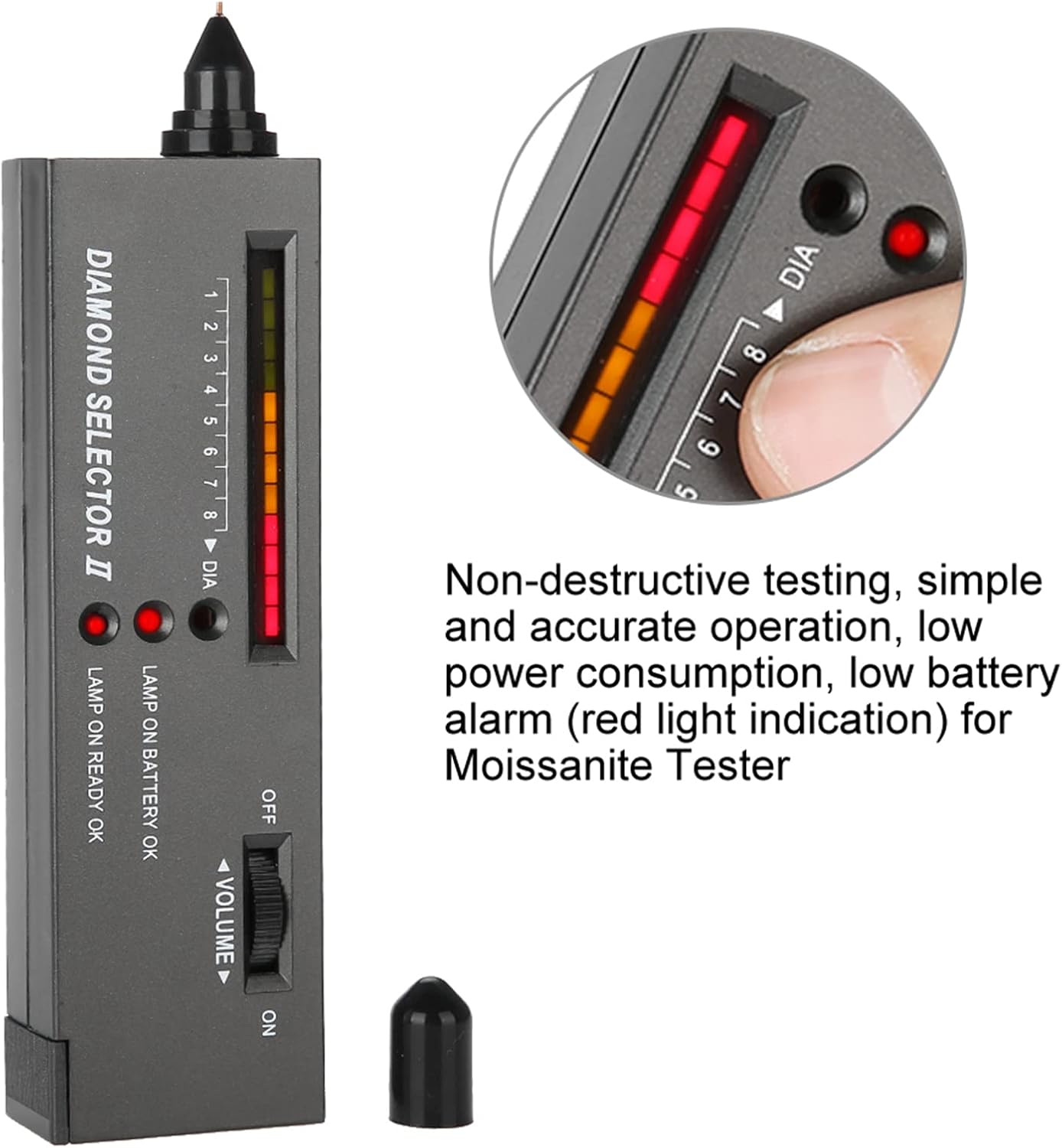 Jeweler Tester Kit Moissanite Tester Selector II Practical Tool