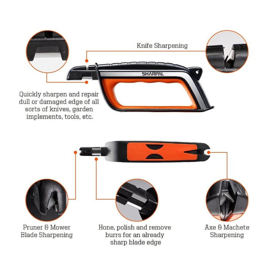 SHARPAL All-in-1 Multi-Sharpener Lawn Mower Blade Knife Axe Pruner Sharpener