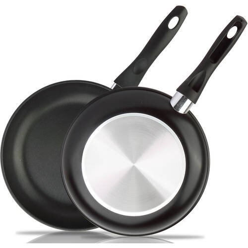Everyday Use Aluminum Nonstick Coating Skillet 3 Pack, 7", 9" & 11"