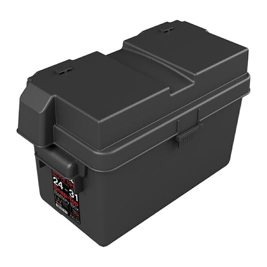 Snap-Top 12V Battery Box Group 24-31 Waterproof Outdoor Battery Box