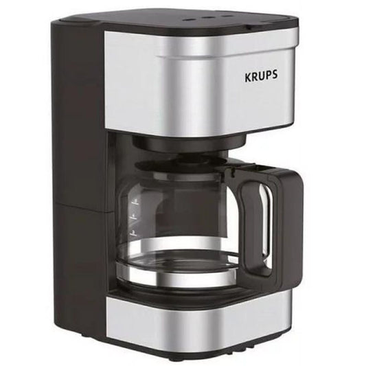 KRUPS Simply Brew Compact Filter Drip 5 Cup Coffee Maker, Silver
