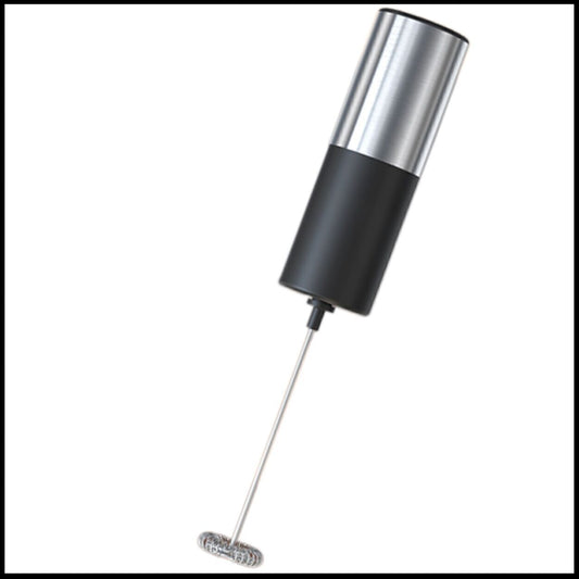 Mini Electric Frother Milk Coffee Stainless Steel Handheld Mixer