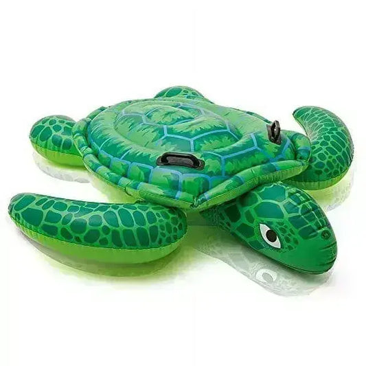 Intex Pool Floating Lil' Sea Turtle Ride-On Pool Float Raft