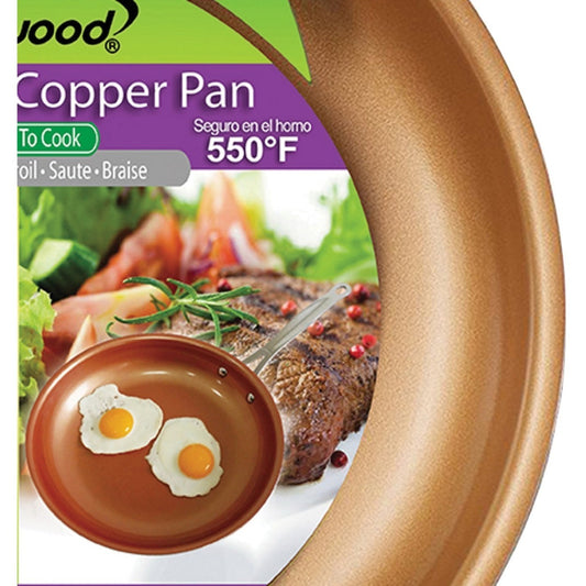 Brentwood Appliances 8 Inch Non Stick Induction Copper Frying Pan