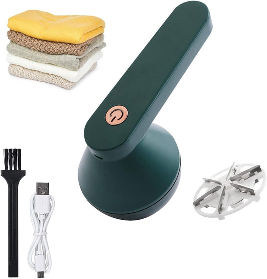 Hill Electric Lint Remover Portable Pill Fuzz Remove, Green