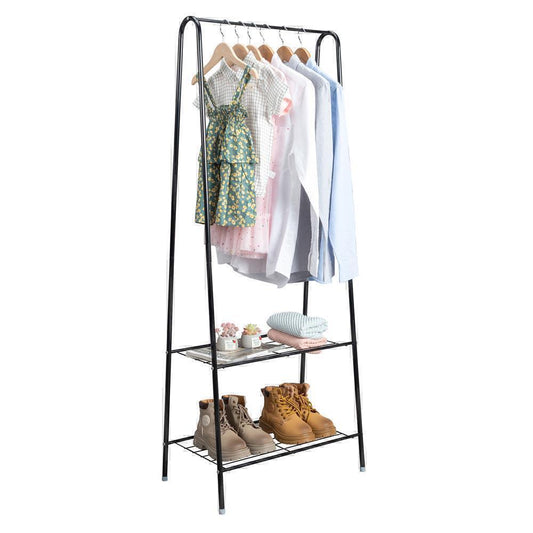 Metal Rack Organizer Garment Portable Clothing Rack, 63" High