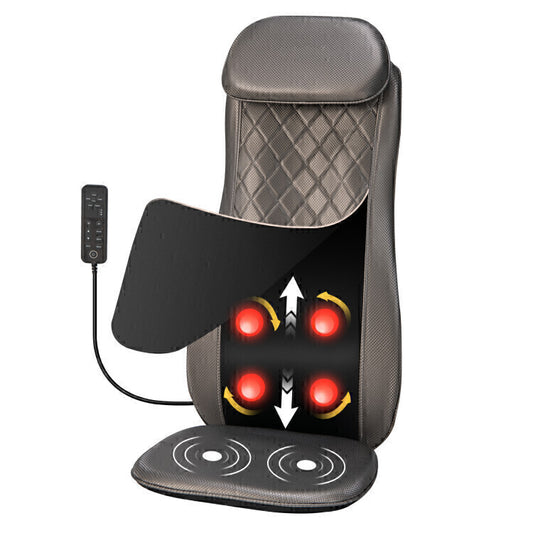 Massage Chair Pad Full Back Relaxation Heat and Vibration Chair Pad
