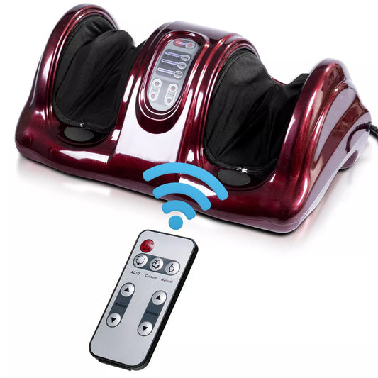 Home Massager Kneading Rolling Leg Foot Calf Massager w/Remote