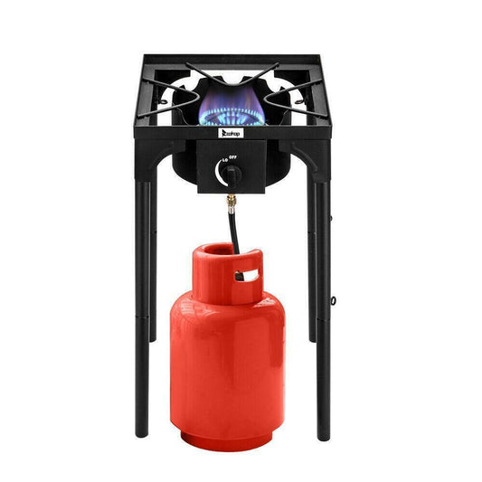 Portable Stove Camping Outdoor Propane Cooking Gas Single Burner