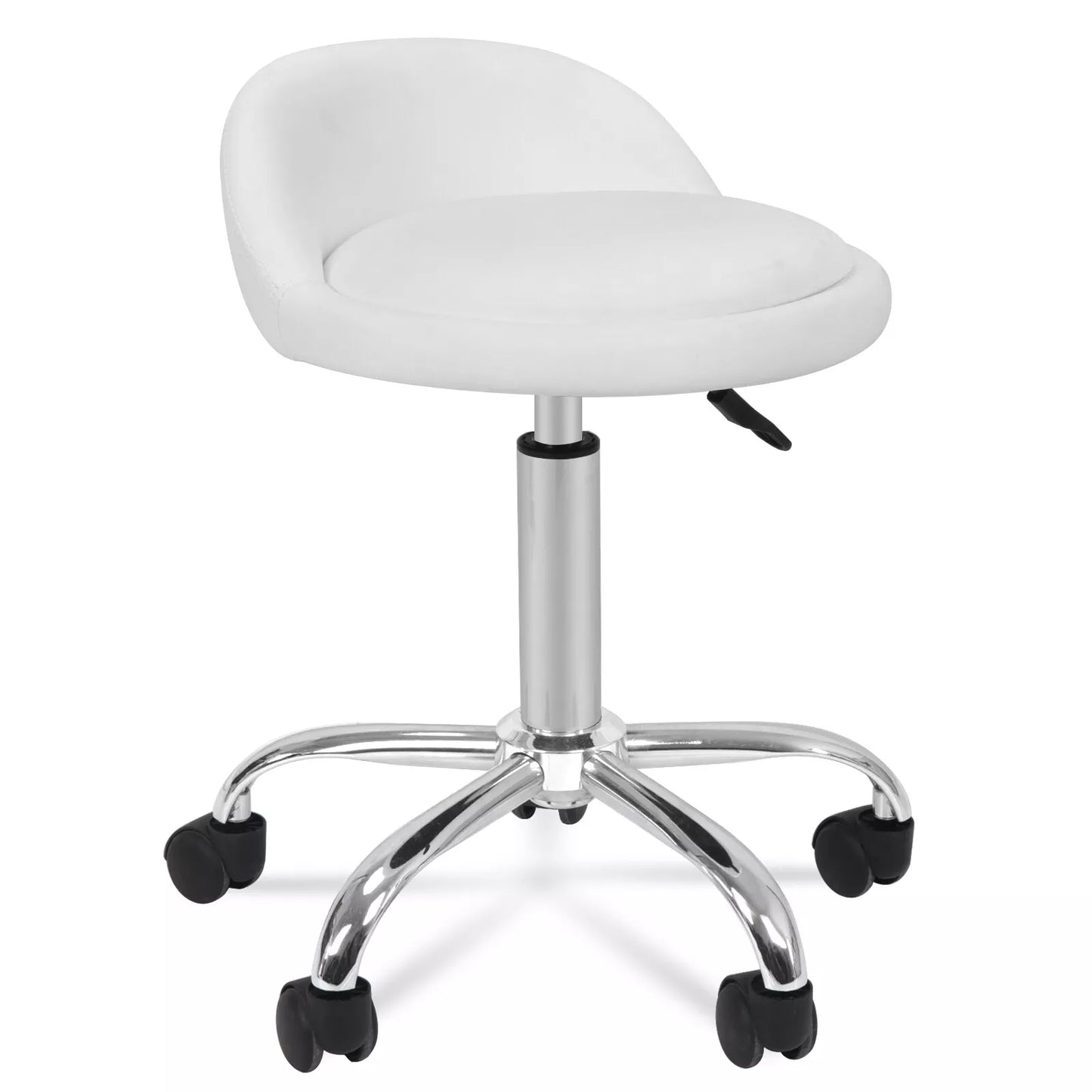Adjustable Salon Stool Hydraulic Saddle Rolling Facial Massage Chair