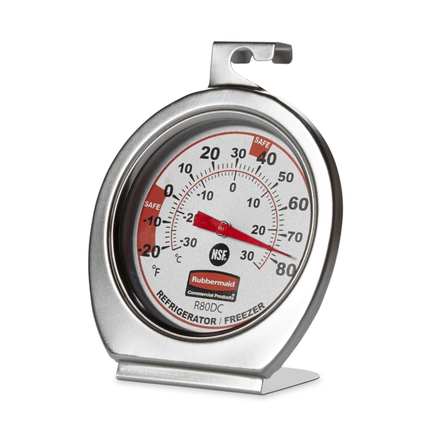 Stainless Steel Thermometer For Refrigerator Freezer Temperature