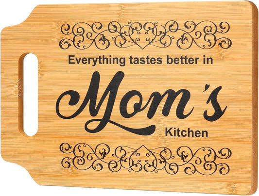 Cutting Board Heartfelt Mothers Day Gift Kitchen Decor Use Board