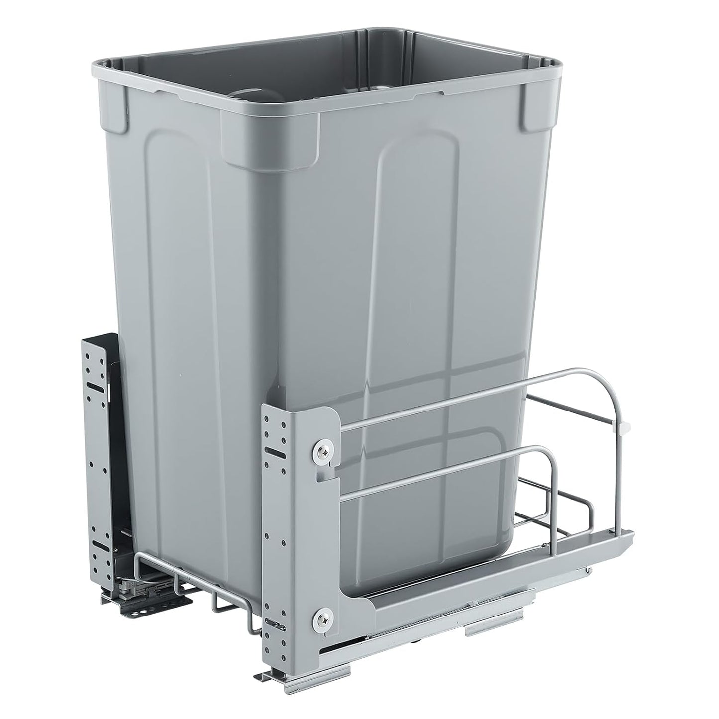 Pullout Trash Can 35Qt Bin With Soft Close Sliding System