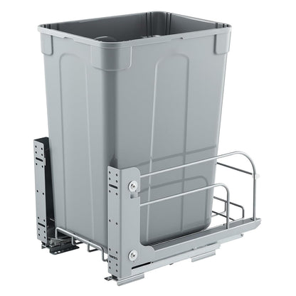 Pullout Trash Can 35Qt Bin With Soft Close Sliding System