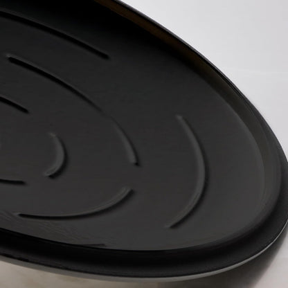 Tramontina Skillet 12" Enameled Cast Iron Pan W/Lid Gold Knob,