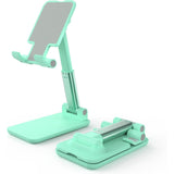 Foldable Stand Phone Adjustable Height Angle Desk Stand, Green
