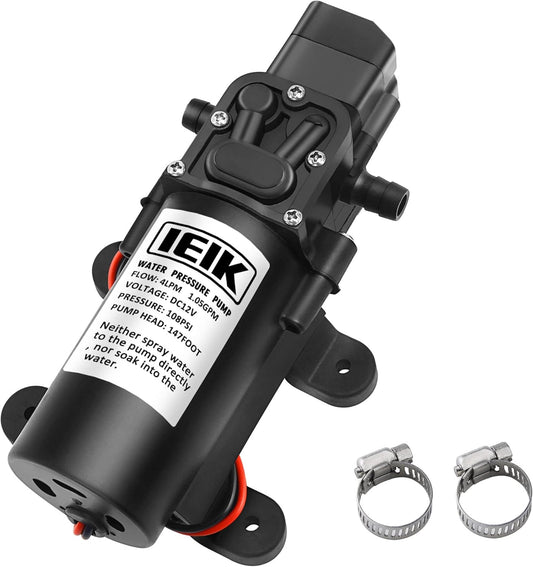 Water Pump 100W Electric 12v Diaphragm Water Marine Pump