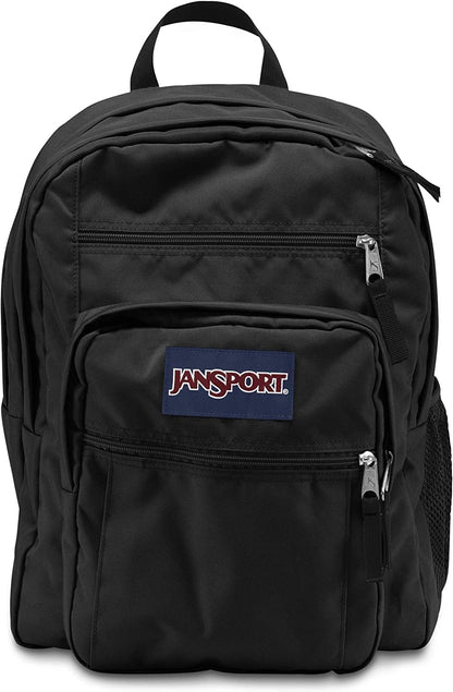 Big Student Backpack Ergonomic Shoulder Straps, 5-Compartments