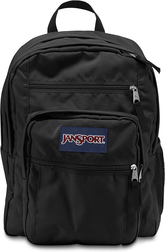 Big Student Backpack Ergonomic Shoulder Straps, 5-Compartments
