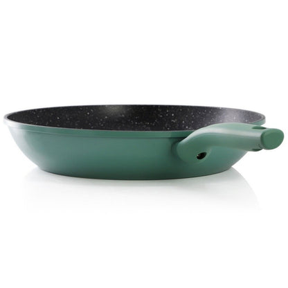 Nonstick Aluminum Frying Pan Soft-Touch Handle 12in Skillet