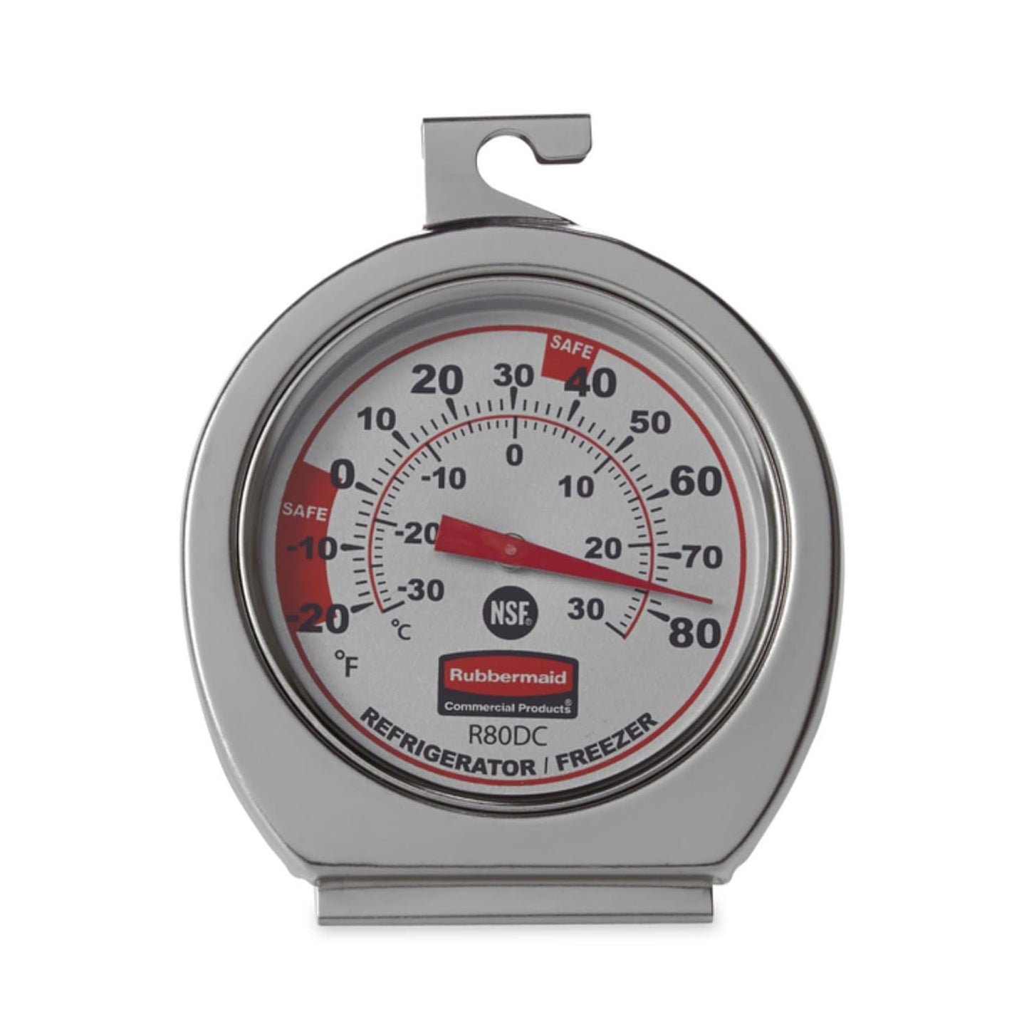 Stainless Steel Thermometer For Refrigerator Freezer Temperature