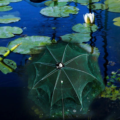 Net Crab Fishing Trap Shrimp Minnow Cast Mesh Foldable Trap Net