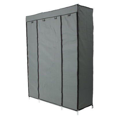 Portable Closet Storage Organizer Clothes Wardrobe Rack Shelves