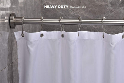 Brushed Nickel Stainless Steel Shower Curtain Tension Rod