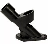 Cast Iron Wall Mount House And Estate Flag Pole Bracket, Black