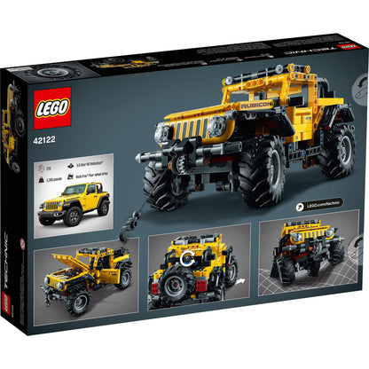 LEGO Building Kit Technic Jeep Wrangler Toy Model Off Roader Set