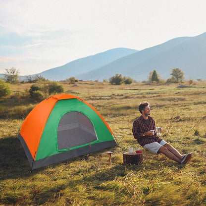 Folding 2 People Tent Portable Outdoor Camping Hiking Tent W/Bag