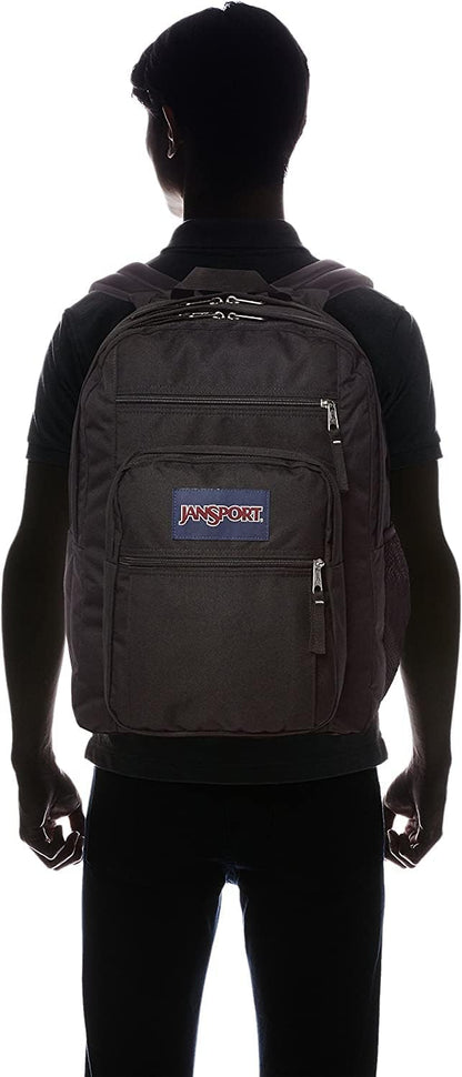 Big Student Backpack Ergonomic Shoulder Straps, 5-Compartments