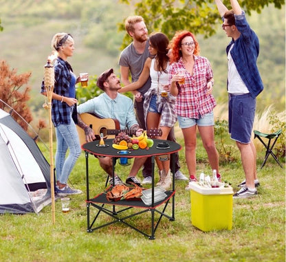 Foldable Camping Table Portable Outdoor Picnic Table W/Carry Bag