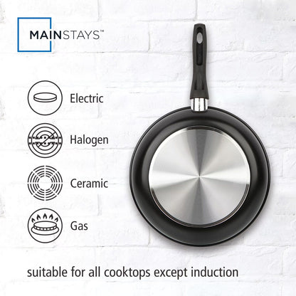 Aluminum Triple Non-Stick Skillet Everyday Use Set, 7", 9"&11"
