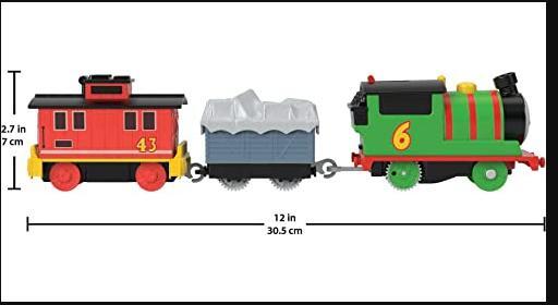 Thomas & Friends Motorized Toy Train Percy Battery-Powered Engine