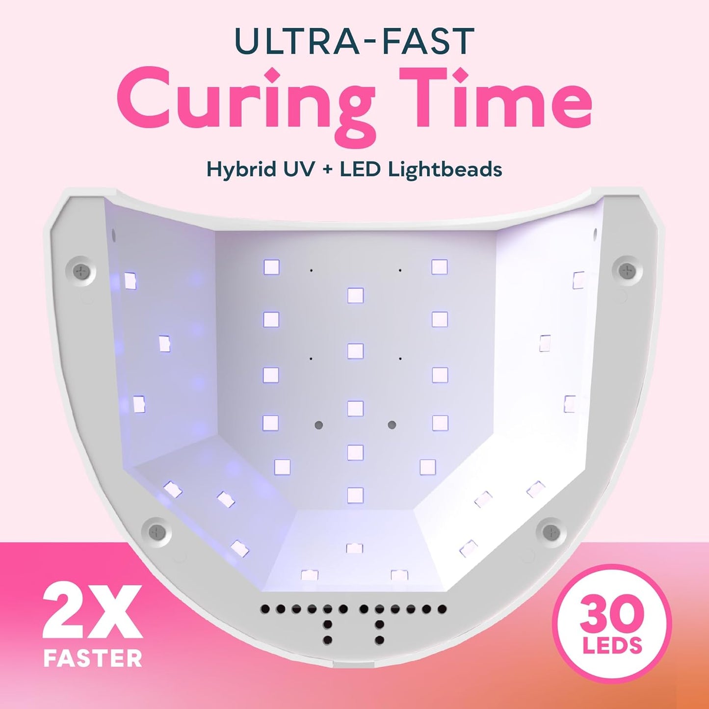 LED UV Nail Dryer Lamp Gel Nail Light Polish 48W UV LED Dryer