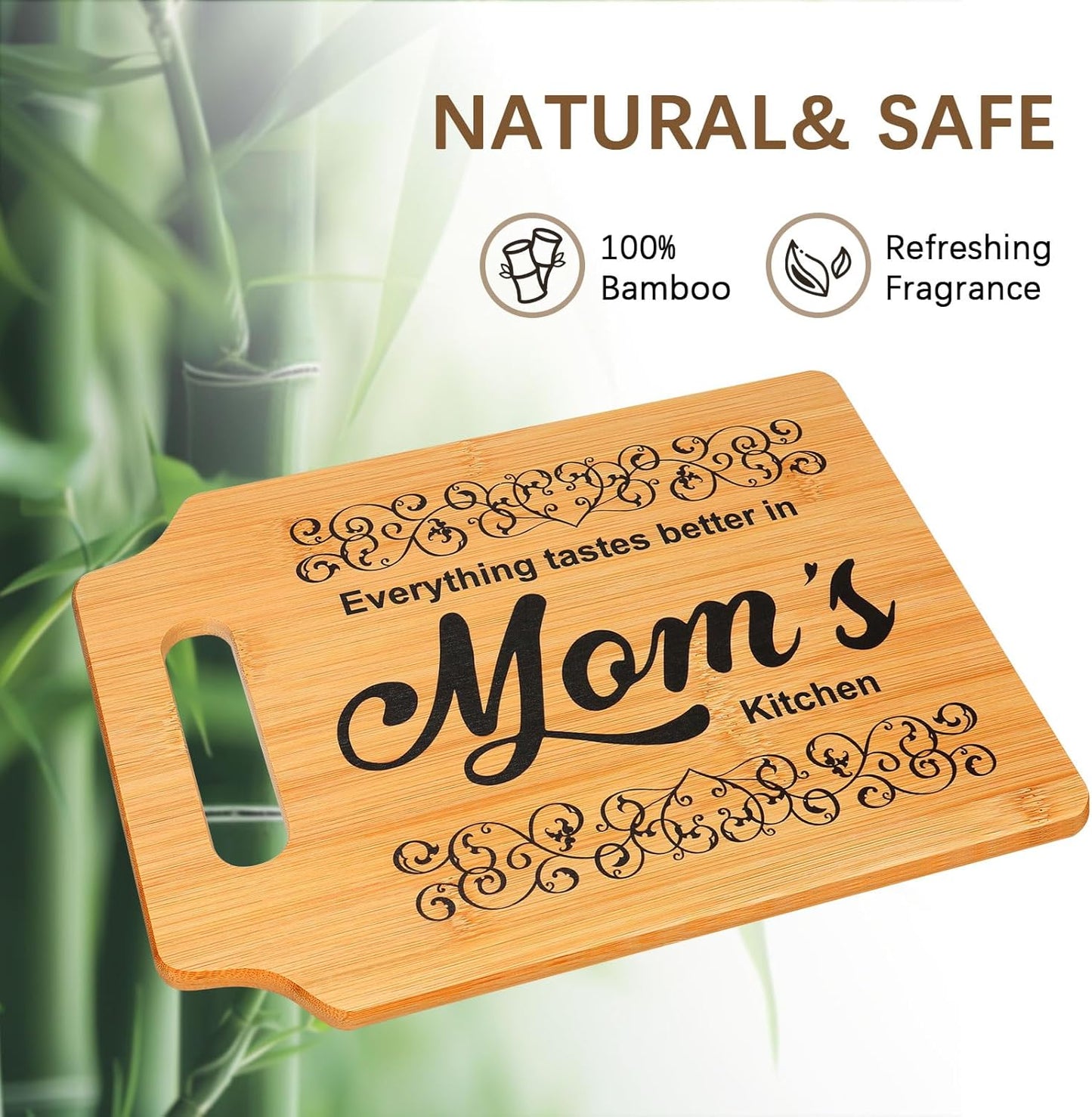 Cutting Board Heartfelt Mothers Day Gift Kitchen Decor Use Board