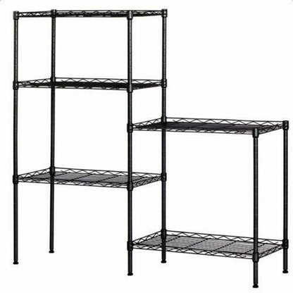 5-Tier Rack High-grade Carbon Steel Storage Adjustable Shelves